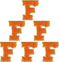 Vista 85 de 6 piezas de parches de letras de chenilla autoadhesivas, parches de letras preppy de 2 pulgadas para bolsos, ropa y sombreros, grandes pegatinas