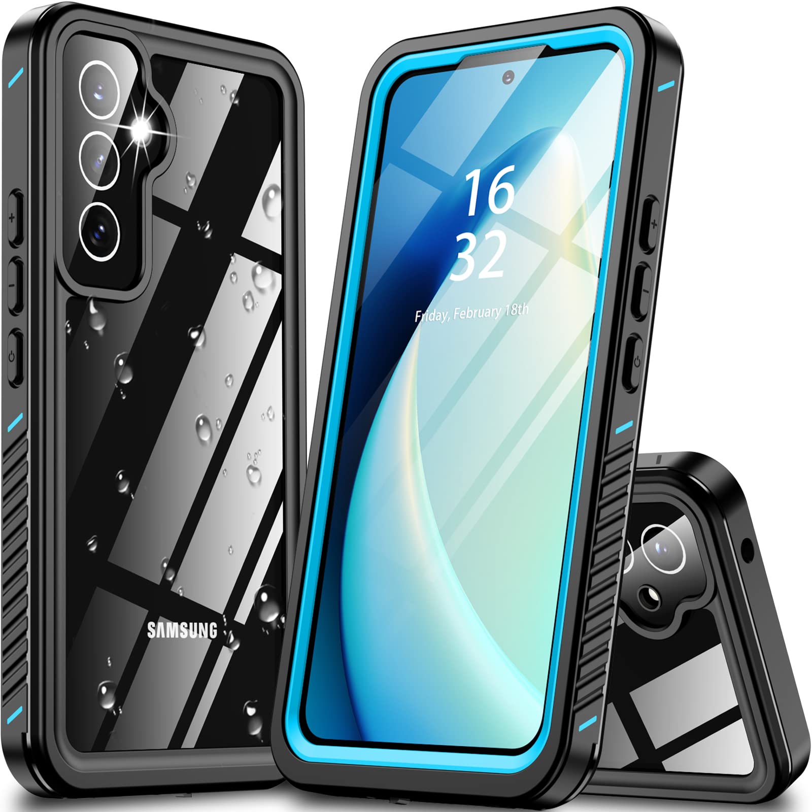 Niecase - Funda Para Samsung Galaxy A54 5G Con 2 Protectores De Visualización, Grado Militar