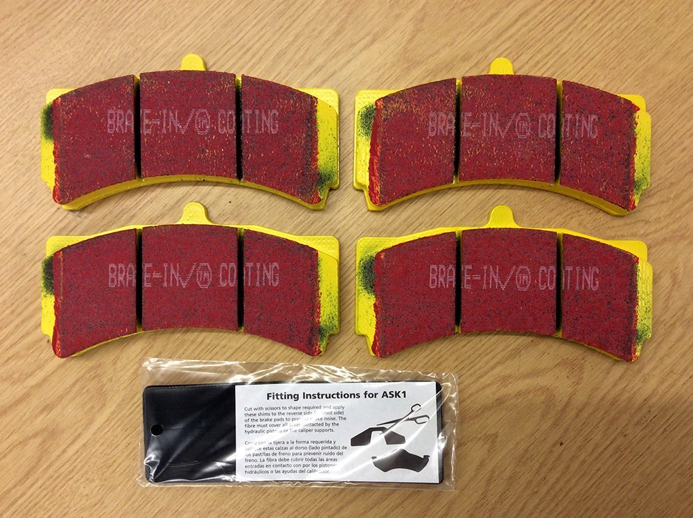 EBC DP4005R BRAKE PAD SET DISC BRAKE Front,Rear