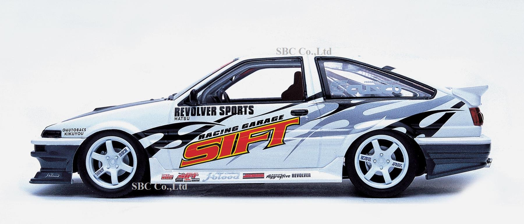 Amazon | ホットワークス 1/24 D1シリーズ SIFT AE-86トレノ HW24016 