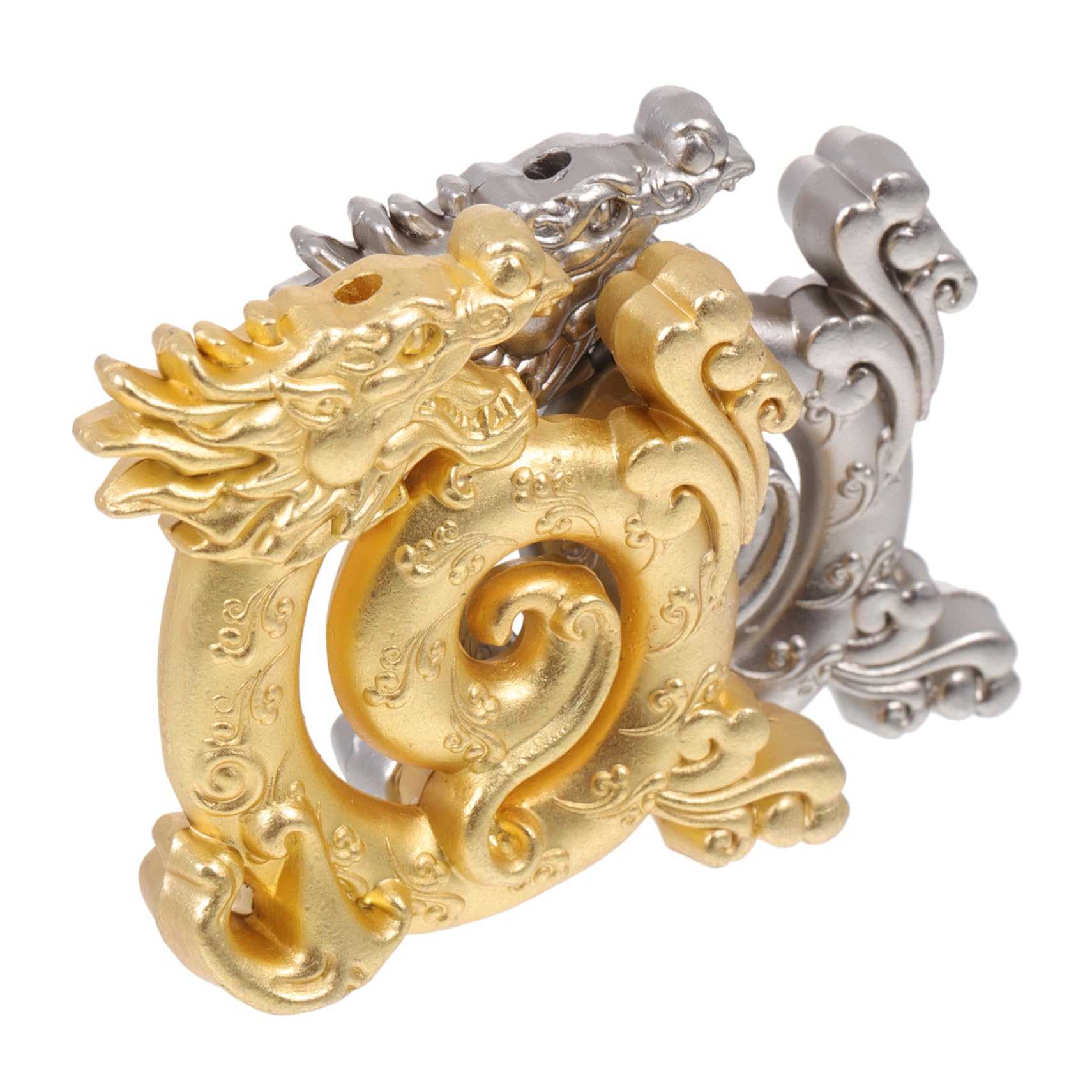 ULTECHNOVO 3 Sätze Retro Drache Räucherstäbchen Halter Chinesischer Stil Zinklegierung Mini Für Wohnkultur Duftspender Für Zen 2 Stück * 3