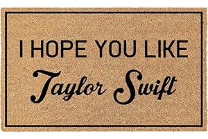 Swiftie Taylor Swift Lyric Coir Doormat