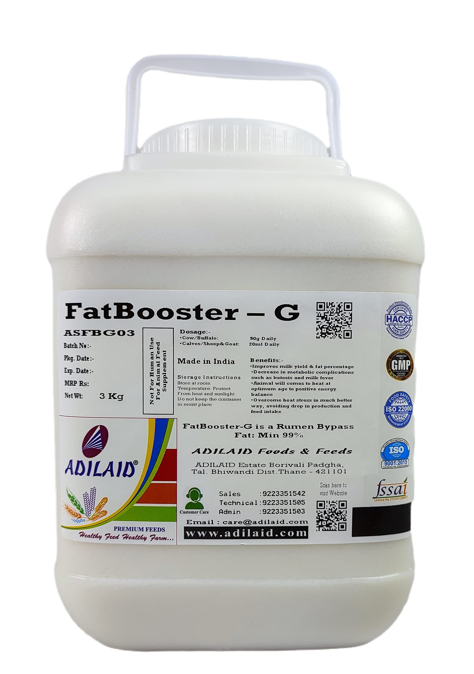 See full amazon price history chart for ADILAID FatBooster-G (3kg) ADILAID FatBooster-G (3kg) (B09GK7MWBB) Amazon Price History, Amazon Price Tracker