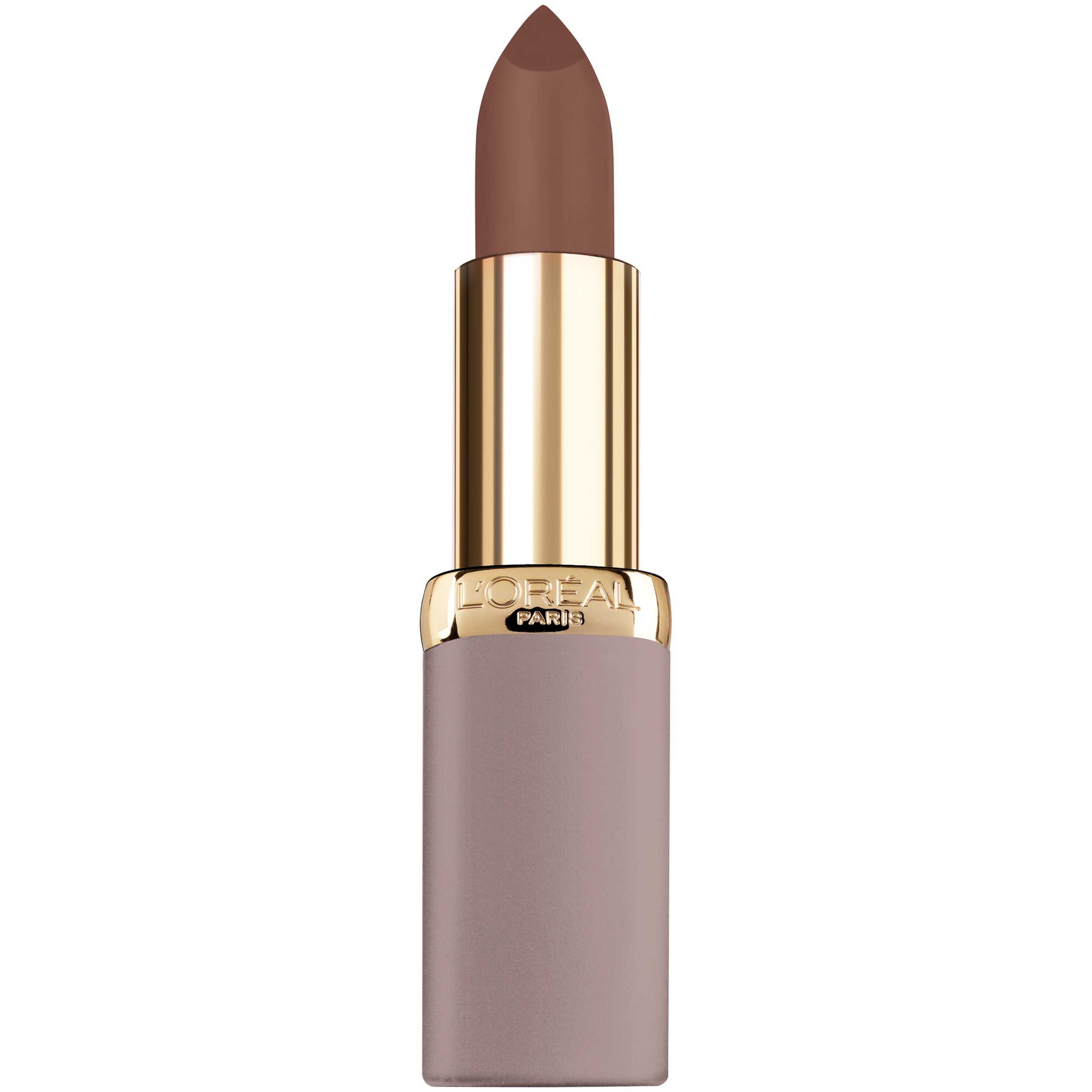L'Oreal Paris Cosmetics Colour Riche Ultra Matte Highly Pigmented Nude Lipstick, Cutting Edge Cork, 0.13 Ounce