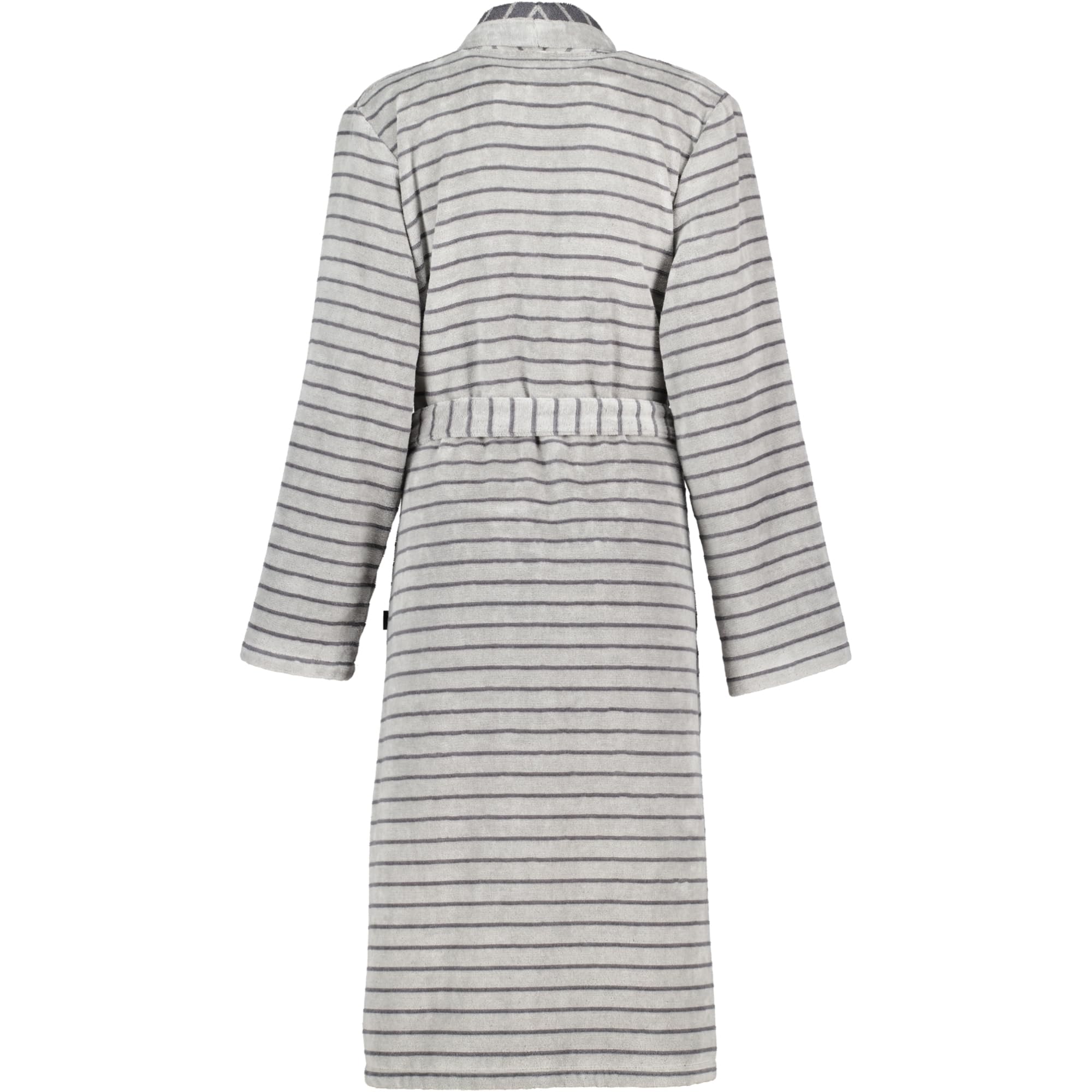 Cawö Home Bademäntel Damen Schalkragen Shades 1491 stein - 77 M