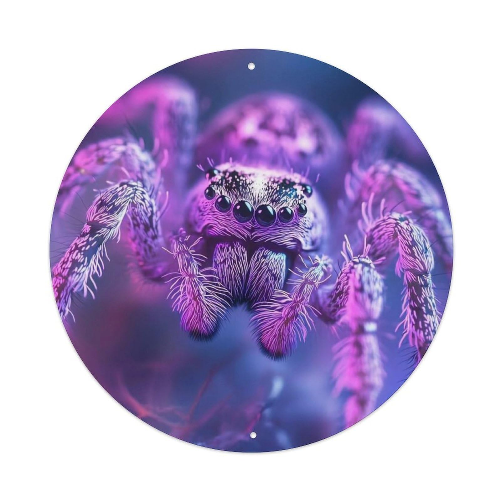 Animal Fierce Spider Metal Tin Sign