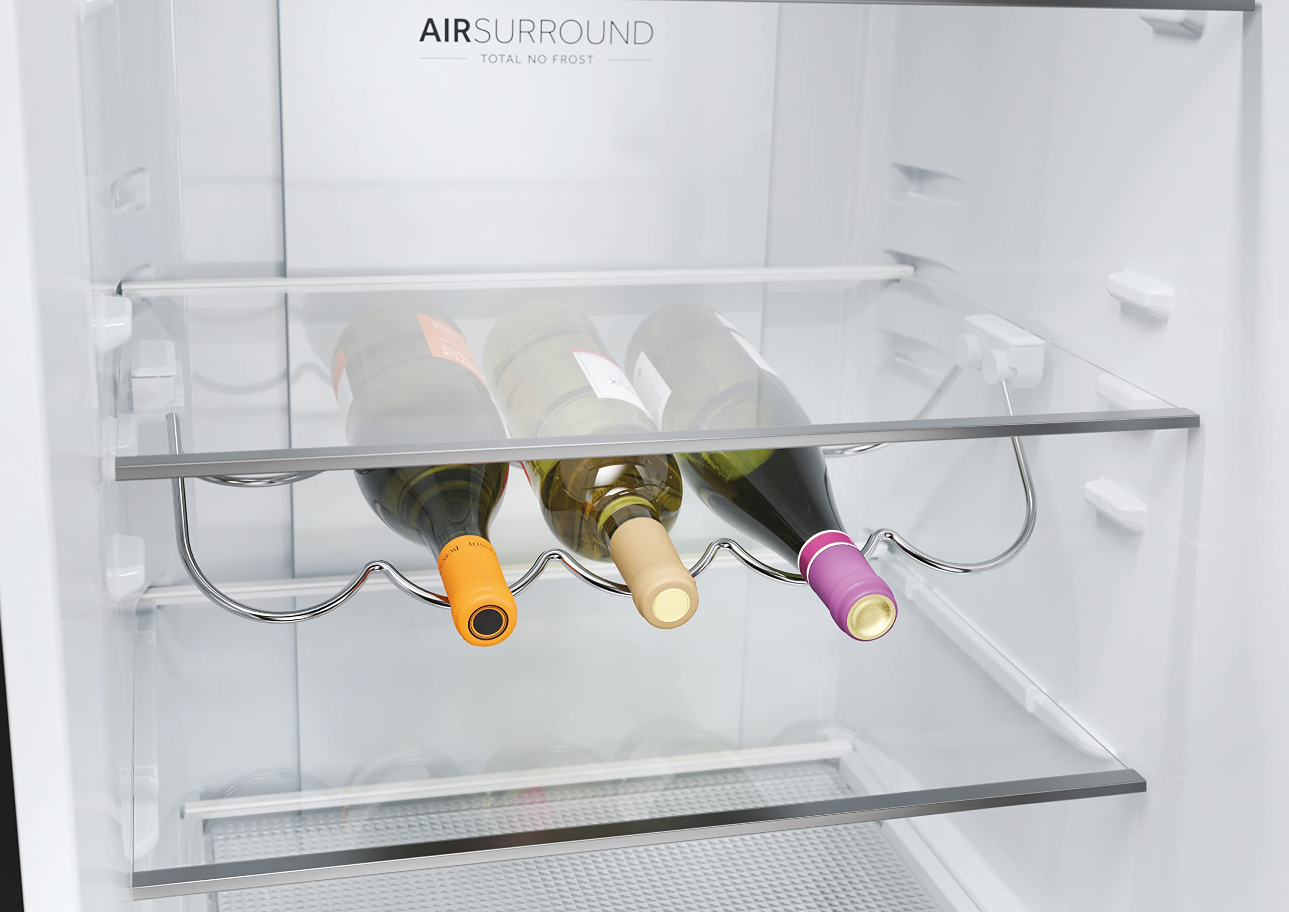 Haier 2D 60 SERIE 3 HDW3618DNPK - Frigorifero-congelatore combinato con frontale in acciaio inox, Total No Frost, app Smart hON, HumidityZone, capacità utile XXL, silenzioso, solo 36 dB (A), inox