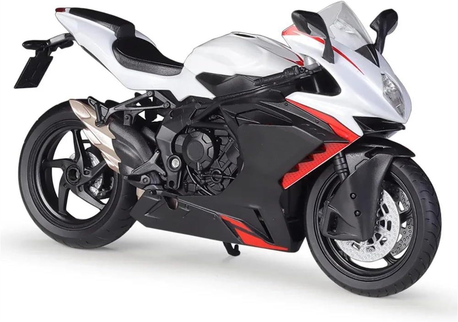 Scale Motorcycle Model 1:12 Motorcycle Simulation Alloy Model Collection Toy Car Gift For MV Agusta F3RR 2022