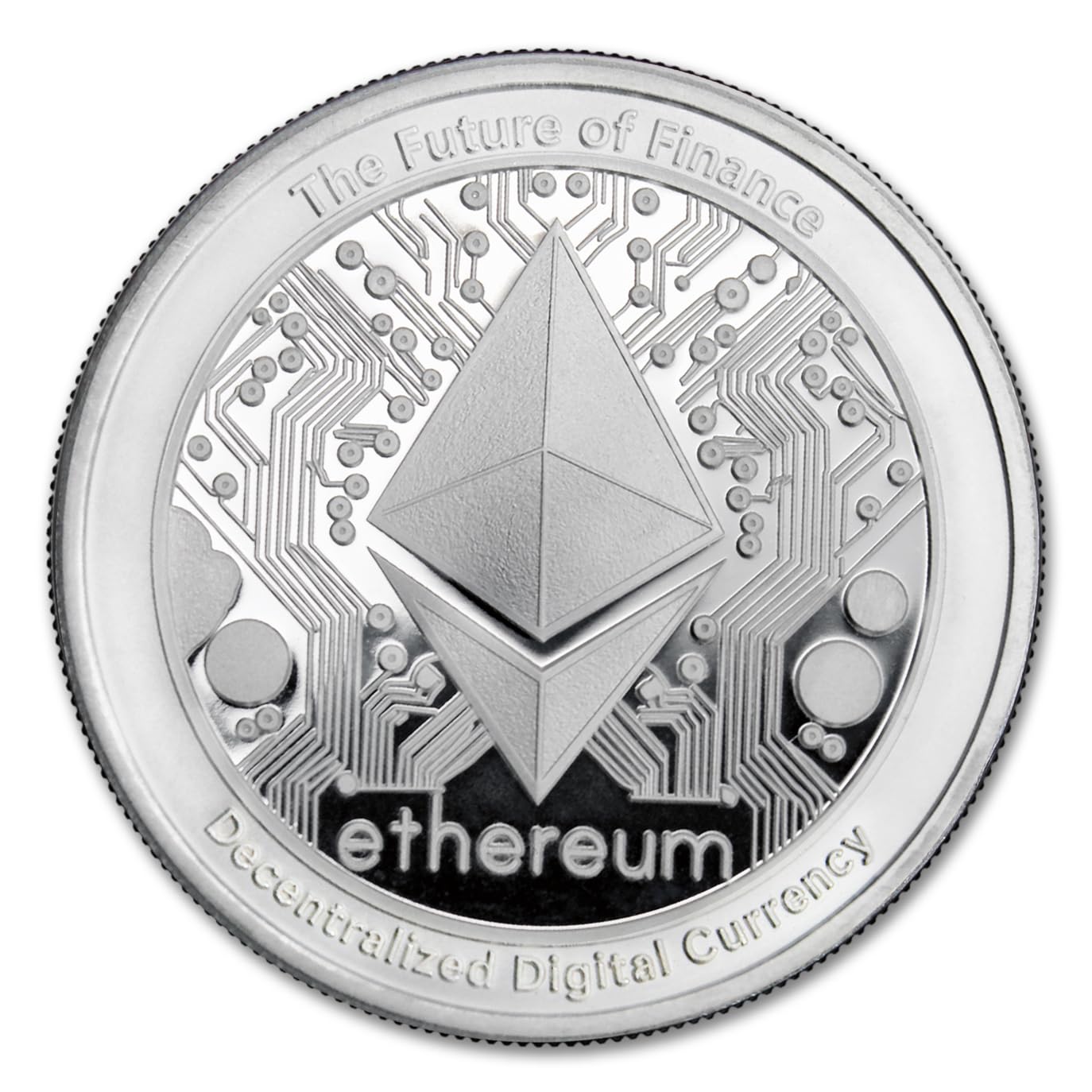 2025-1 oz Niue Silver Ethereum Coin Brilliant Uncirculated with Certificate of Authenticity $2 Seller BU