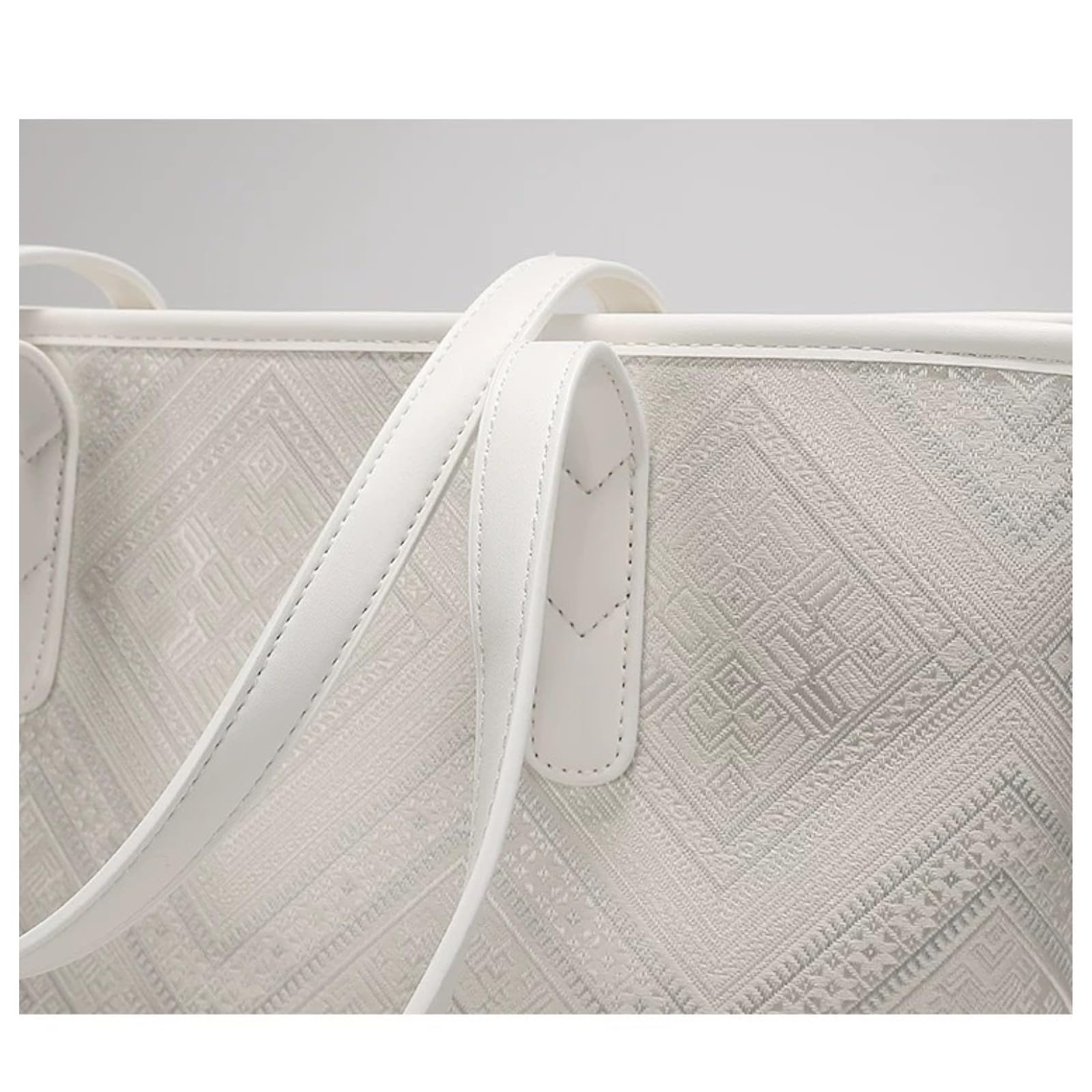 HJDMO Borsa in pelle da donna grande borsa a tracolla con tasche multiple chiusura a bottone magnetico borsa a mano design patchwork per spostamenti quotidiani