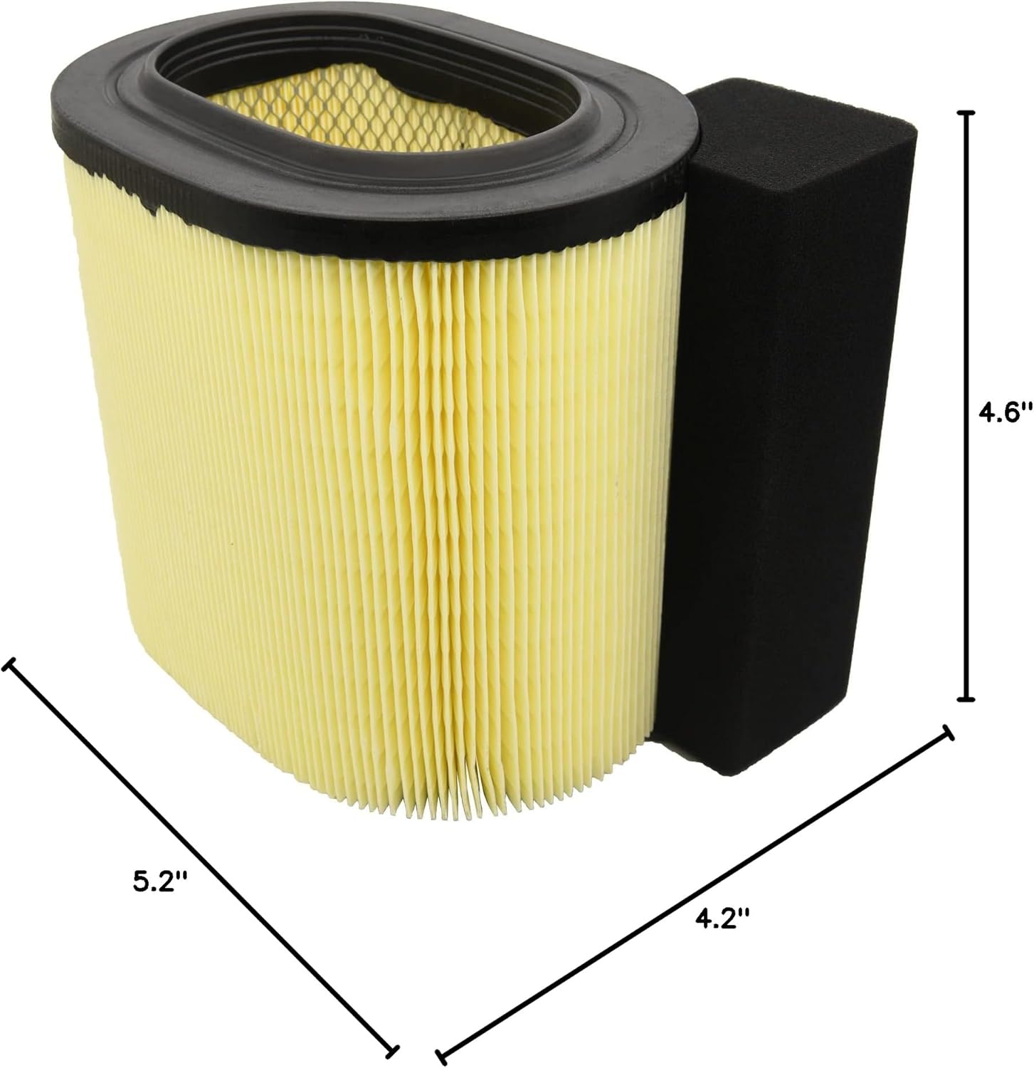 FA-1927 Air Filter Compatible with Motorcraft Fa1927 air filter Replacement for Ford 2017-2019 F250 F350 Air Filter with 6.7L V8 Powerstroke Diesel Engine, Replace HC3Z-9601-A FA1927 PA8219