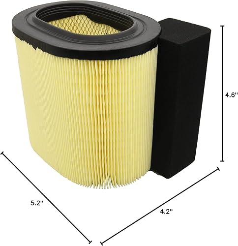 Miniatura 7 de Filtro de aire FA-1927 compatible con Ford 2017-2019 F250 F350 Super Duty con filtro de aire de motor diésel Powerstroke 6.7L V8, reemplaza el