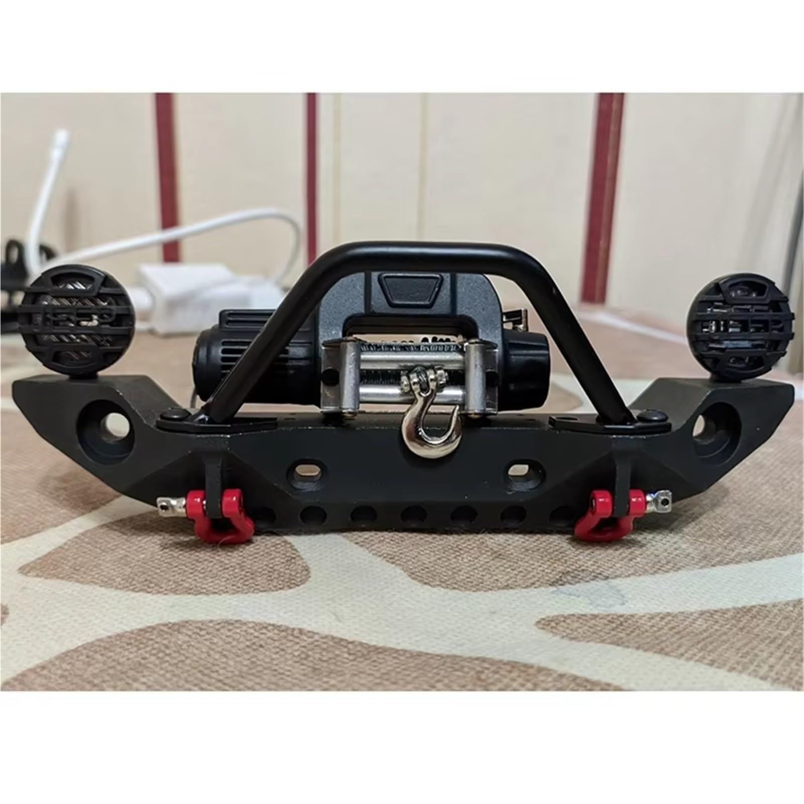 RC Coche Piezas para Axial para SCX10 para TRAXXAS para TRX4 1/10 Coche Trepador De Control Remoto Piezas Accesorios Cabrestante Automático De Metal con Línea De Control 3CH