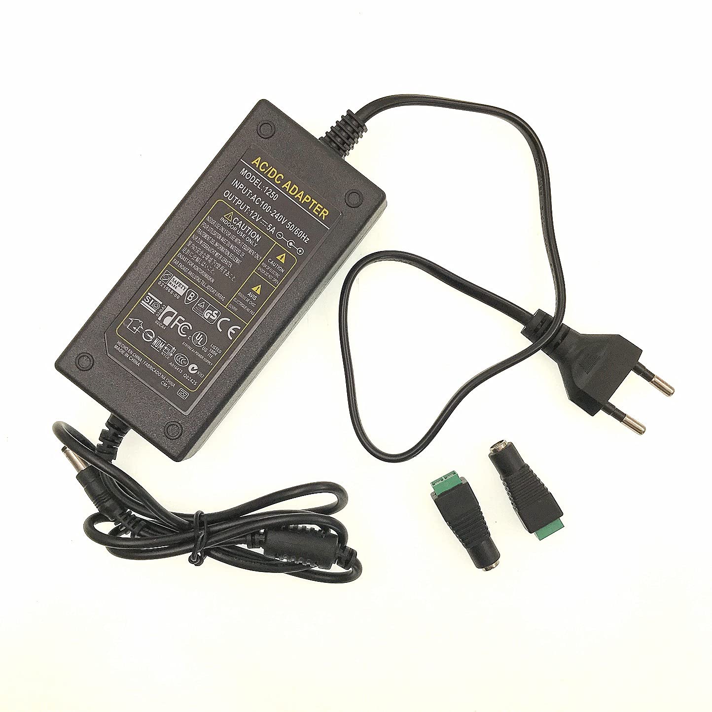 Adaptateur Secteur LED 5W Pour Bande Lumineuse 240V – Transformateur DC Compact Et Facile à Installer