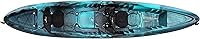 Perception Rambler 13.5 Tandem Sit-on-Top Kayak - Stable Recreational 2-Person Kayak with Storage & Adjustable Seats