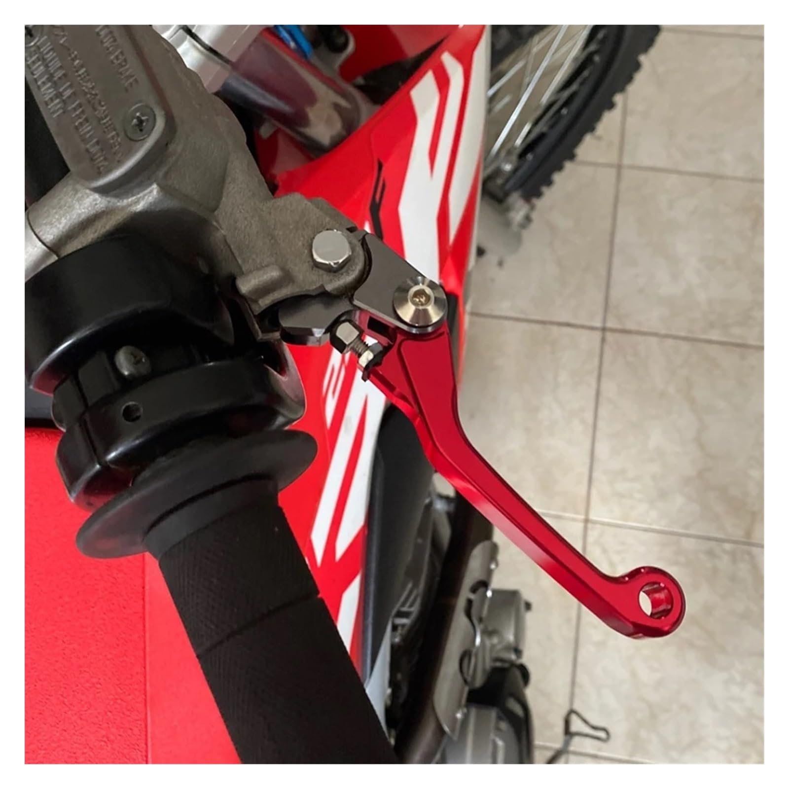 Freno Motocicleta Manija Manetas De Embrague Y Freno para Pivotantes para XR400 (1996 1997 1998 1999 2000 2001 2002 2003 2004)(A Pair Black)