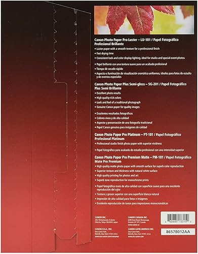 Miniatura 2 de Canon Paquete de muestras de papel Pro 8657B012