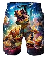 Algopix Similar Product 9 - TUONROAD Mens Funny Swim Trunks Quick