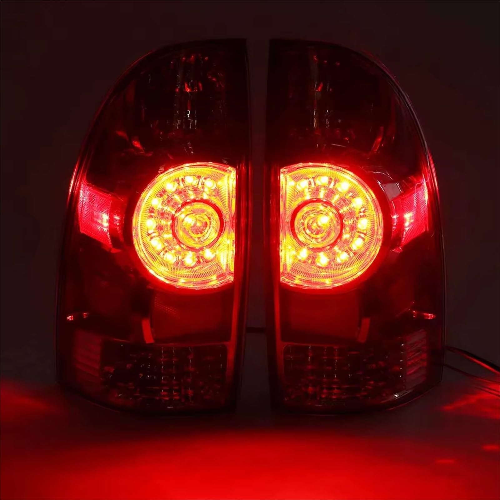 Montaje de luces traseras Compatible Con Toyota Para Tacoma Para Pickup 2005 2006 2007 2008-2015 Luz Advertencia Intermitente Izquierda/derecha, Freno Trasera, De Posición
