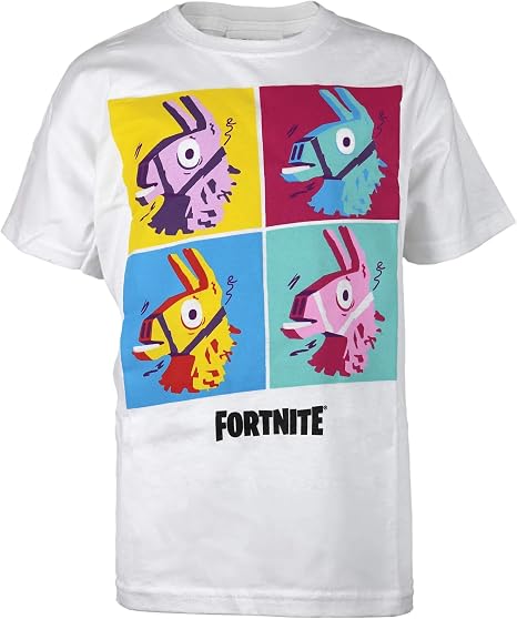 Fortnite T-Shirt White Llama New Top 