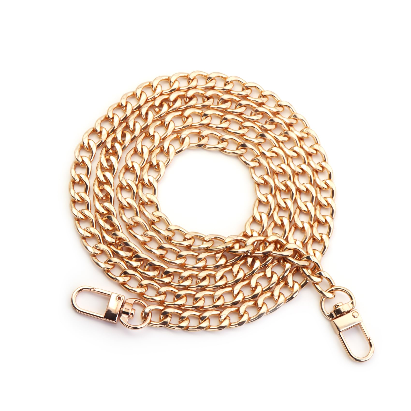 Geldbörsenriemen-Verlängerung, 2 Stück – Goldfarbene Metallkette, 4,65 Cm, Für Handtaschen & Geldbörsen