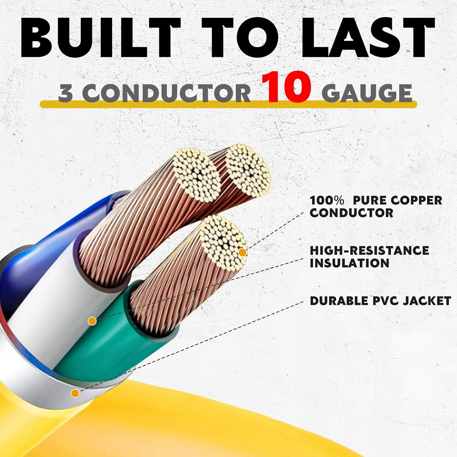 Kanayu 3 Pcs RV Generator Adapter Cord Kit, 14-50P/5-15P/L14-30P to TT-30R, 50A to 30A, 30A to 110V, 30Amp Plug Adapter for Camper Trailer Generator to RV Charging, STW 10 AWG, ETL Listed