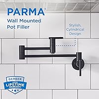 Vista 2 de Gerber Llenadora de ollas de montaje en pared Parma para fontanería