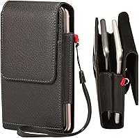 Vista 1 de Funda doble para teléfono celular con clip para el cinturón para iPhone Air 16 Plus 15 Pro Max 14 Plus/Samsung Galaxy S25 FE S25+ S24+ S23+ S22+ S21