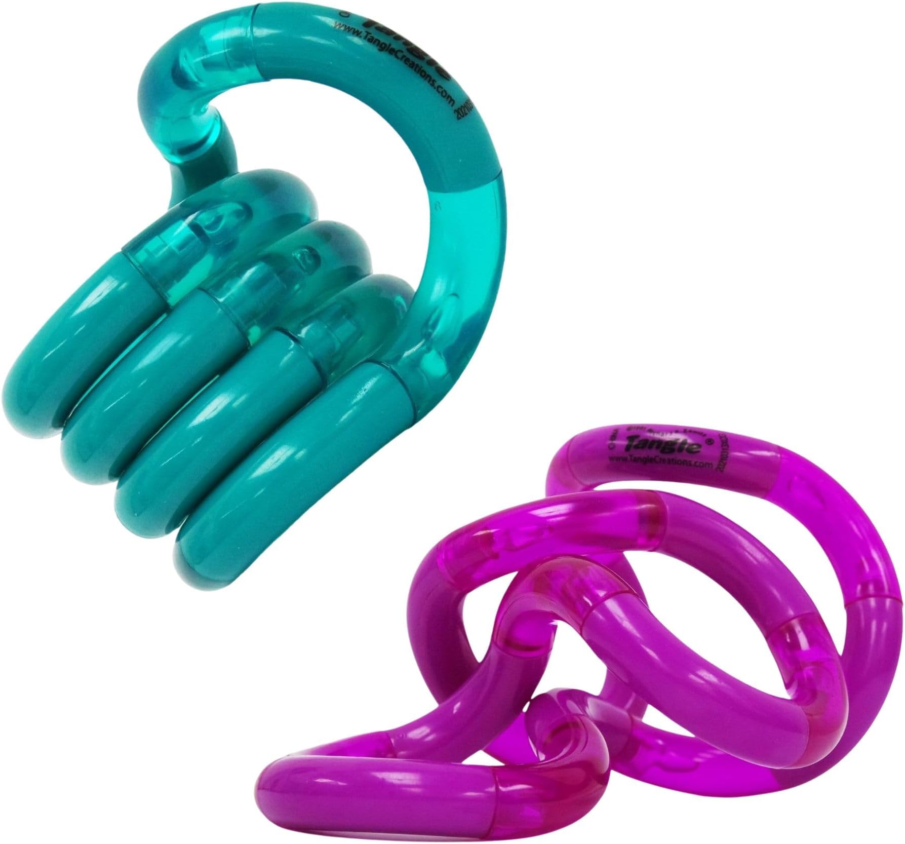 Tangle® Palm Classic 2-Pack Teal and Purple