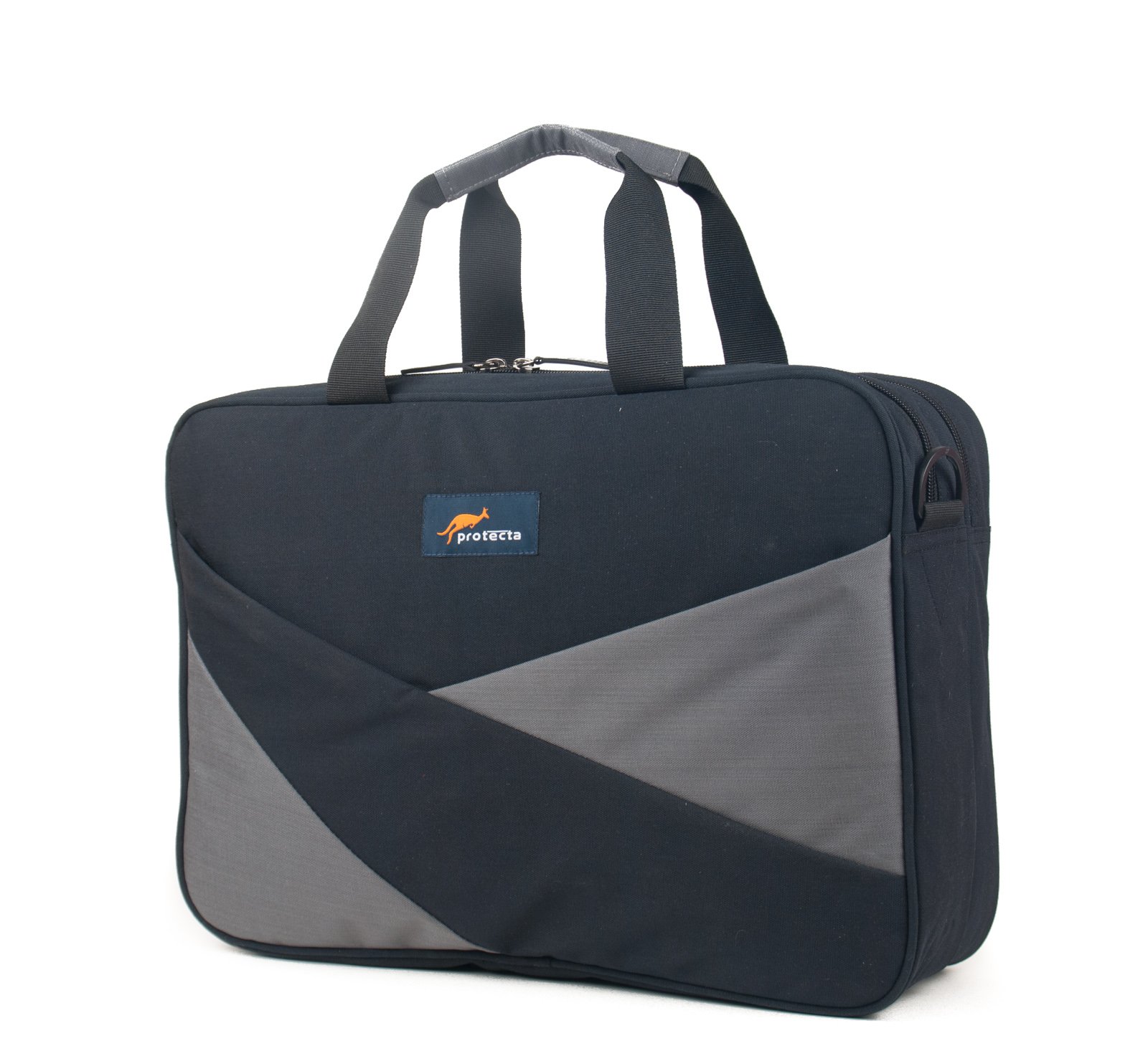 Protecta Road Warrior Laptop Briefcase for Laptops with Screen Size up to 15.6 Inches (Black & Grey) (B07B8J7TMX) Amazon Price History, Amazon Price Tracker