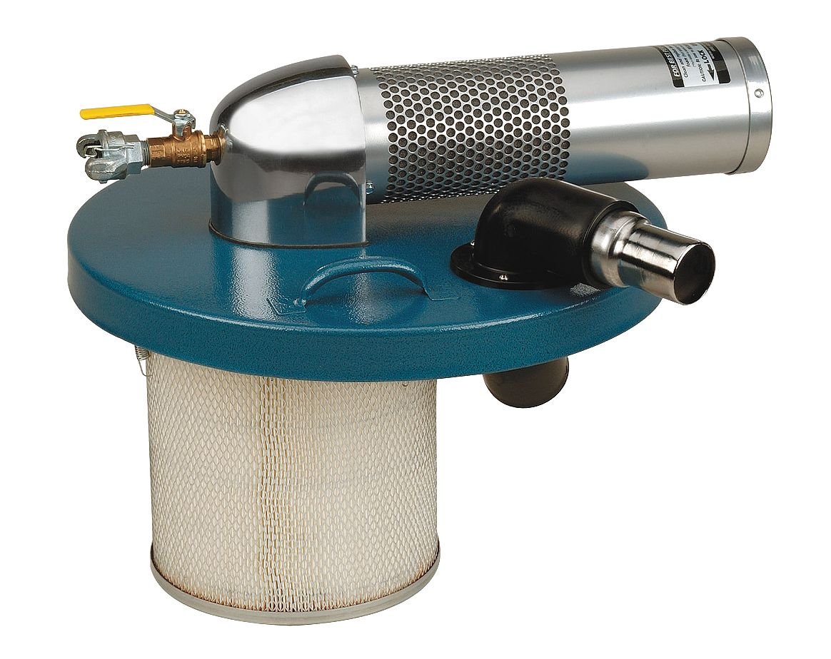Nortech N301BK B Vacuum Generating Head with 2-Inch Inlet and Attachment Kit, 30-Gallon: Industrial Air Cylinder Accessories: Industrial & Scientific