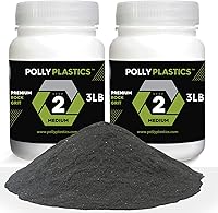 Vista 10 de Polly Plastics Rock Tumbler - Recambio de grano medio, grano de carburo de silicio 500 prepulido, etapa 3 para piedras de rodar (paquete de 2)