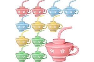 Zhehao Tea Cups Plastic Reusable Party Tea Cups Bulk