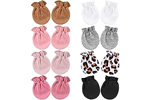 BQUBO Super Soft Warm No Scratch Infant Baby Mittens