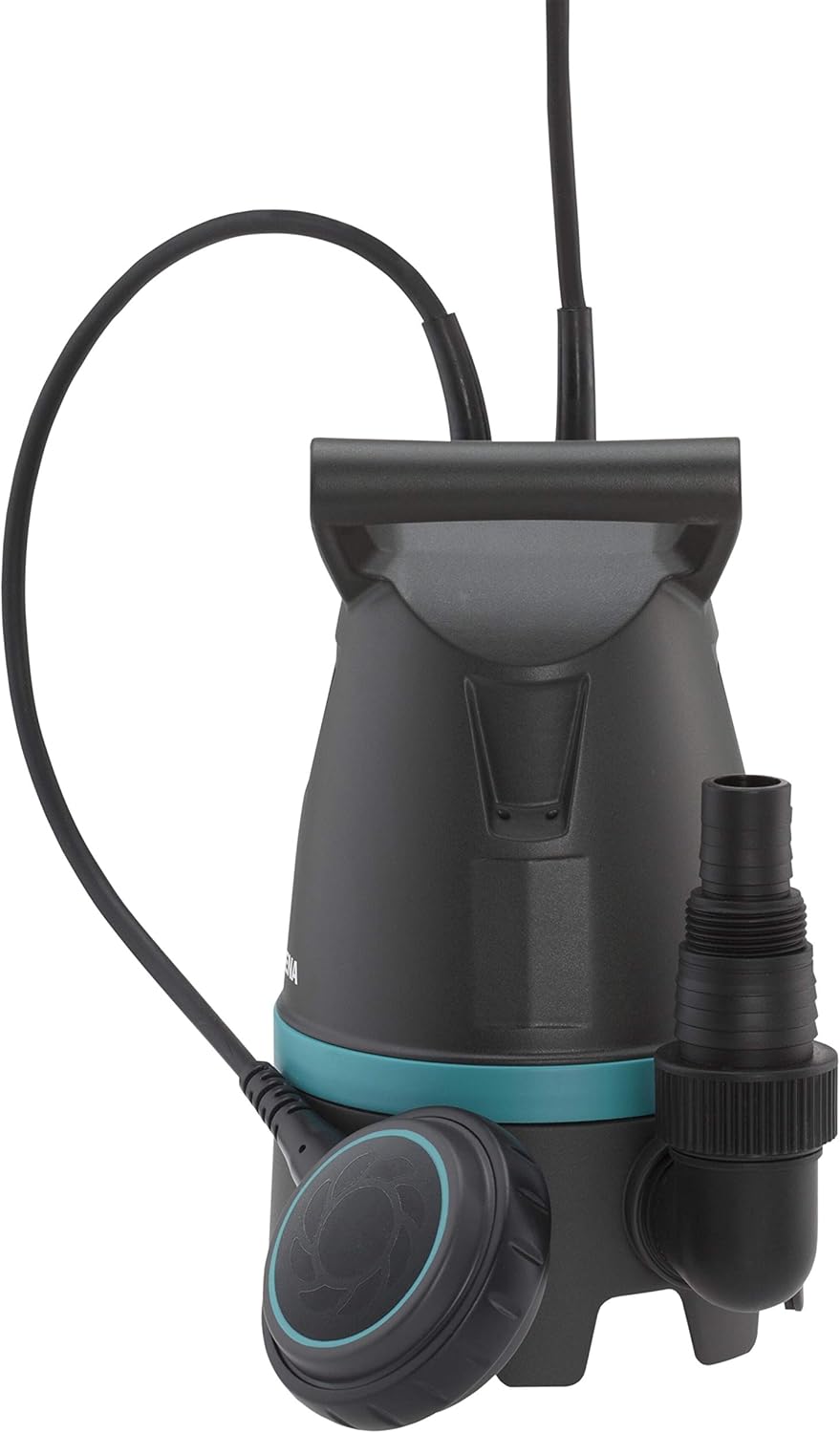 Gardena Submersible sewage pump 9200 Basic: electric submersible pump with a flow rate of 9200 l/h, float switch with continuous operation (9007-47)