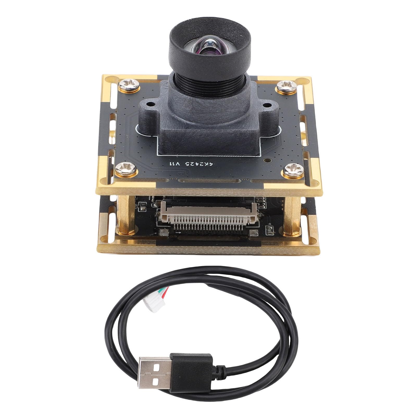 USB Camera Module, 8.29MP 4K Resolution 30FPS Manual, Wide Angle 100° No Distortion, UVC Plug & Play for Industrial PC (100° No Distortion 3.0mm)-image-30