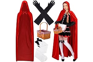 Red-Riding Hood Costume | Exquisite Accessories Ensemble