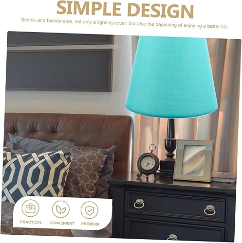 Miniatura 6 de Pantalla de tela Candelabro Sombras Tela Macaron Accesorios Azul