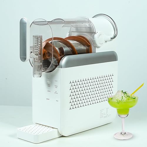 Máquina para granizar, no necesita hielo, máquina de granizado para el hogar, limpieza automática, 5 programas preestablecidos, funcionamiento