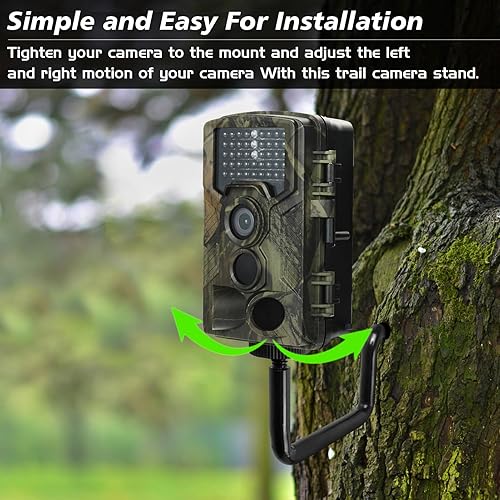 Miniatura 4 de Soporte para cámara de sendero, soporte para cámara de sendero, accesorio de caza, paquete de 3 soportes de cámara de seguimiento, soportes de
