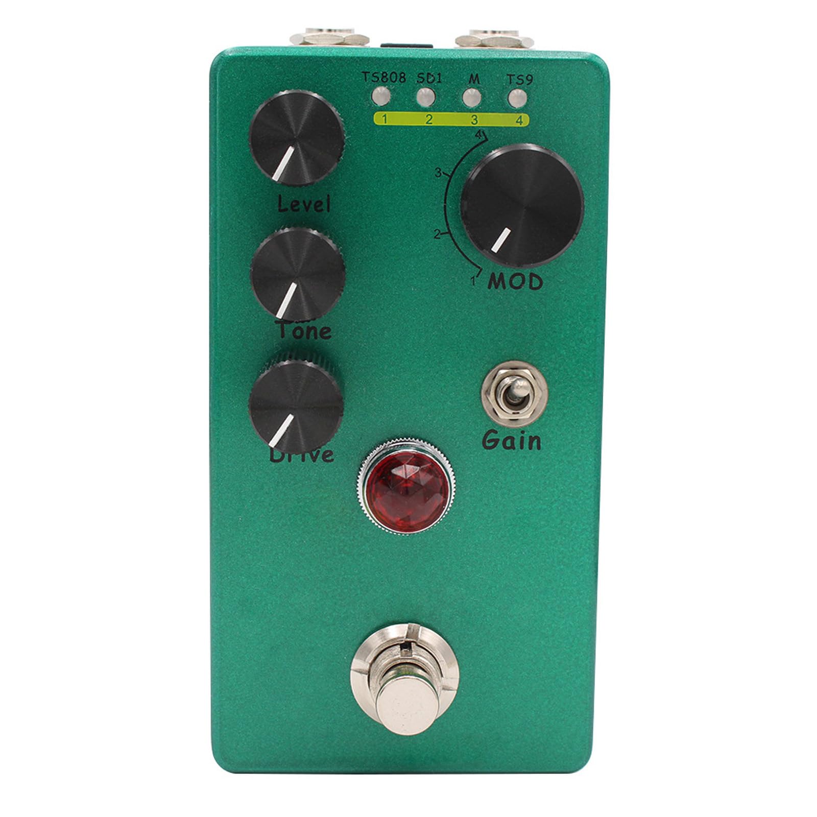 Pedale Effetti per Chitarra Professionale Pedale Effetti distorsione True Bypass Accessori per Chitarra Full Metal Shell Controller azionamento