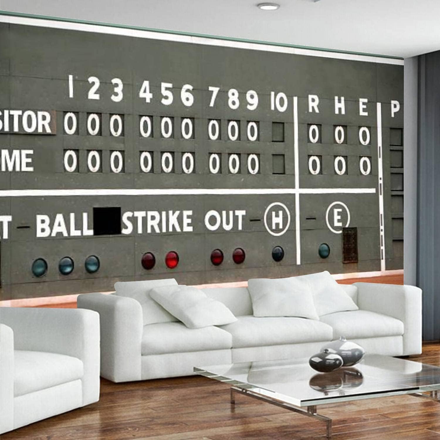 Papier peint panoramique volley-ball 200x140 cm poster mural intissé pour salon