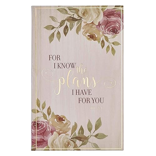 Christian Art Gifts Flexcover Journal | For I Know The