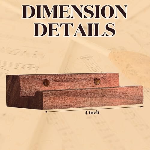 Miniatura 9 de Weysat 10 estantes de vinilo para montaje en pared estantes de discos de vinilo de madera soporte para discos de vinilo soporte para discos de