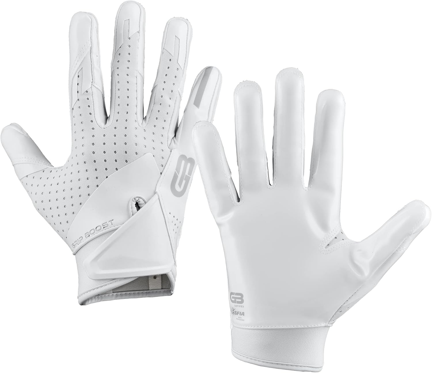 Grip Boost Stealth Solid Color Football Gloves Pro Elite - Adult