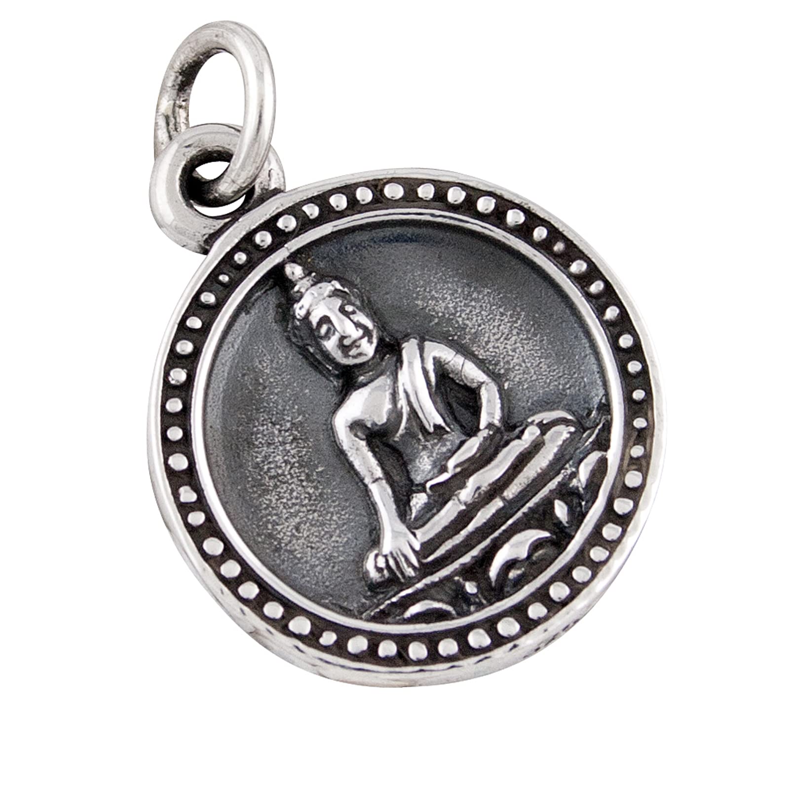 Bouddha, petit Pendentif en argent 925