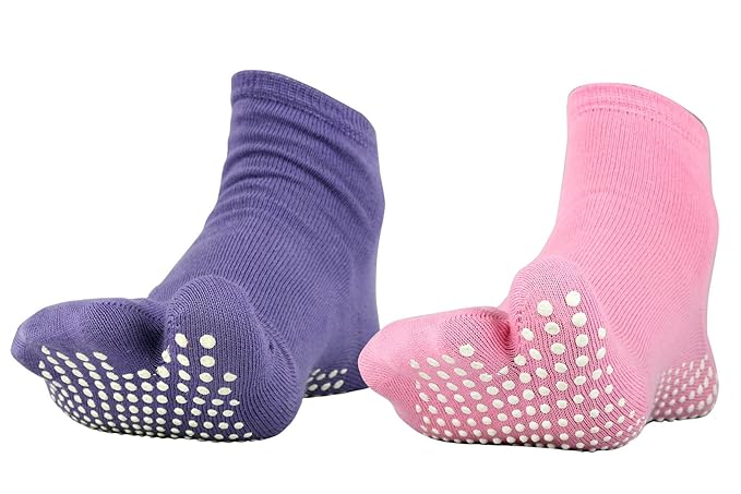 NOFALL Mens Ankle Length Cotton & Lycra Socks (Pack of 2)