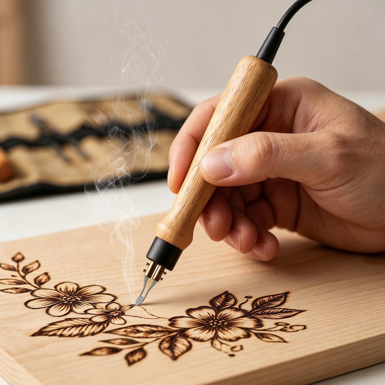 DIYEAH 5Pcs Pyrography Pen Nibs Replacement Tips Wire Wood Burning Machine Accessories for Detailed Crafting and DIY Woodburning Projects