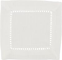 Vista 8 de SARO LIFESTYLE Mantel con borde cosido con dobladillo, negro, 72"x72