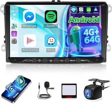 4G+64G Car Stereo for VW Volkswagen Passat Jetta Golf MK5 MK6